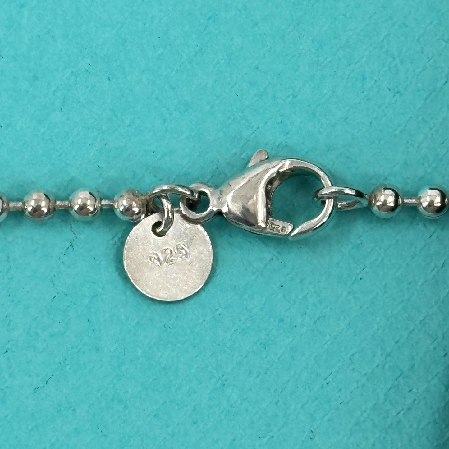 TIFFANY ネックレス リターントゥ オーバルタグ SV925
