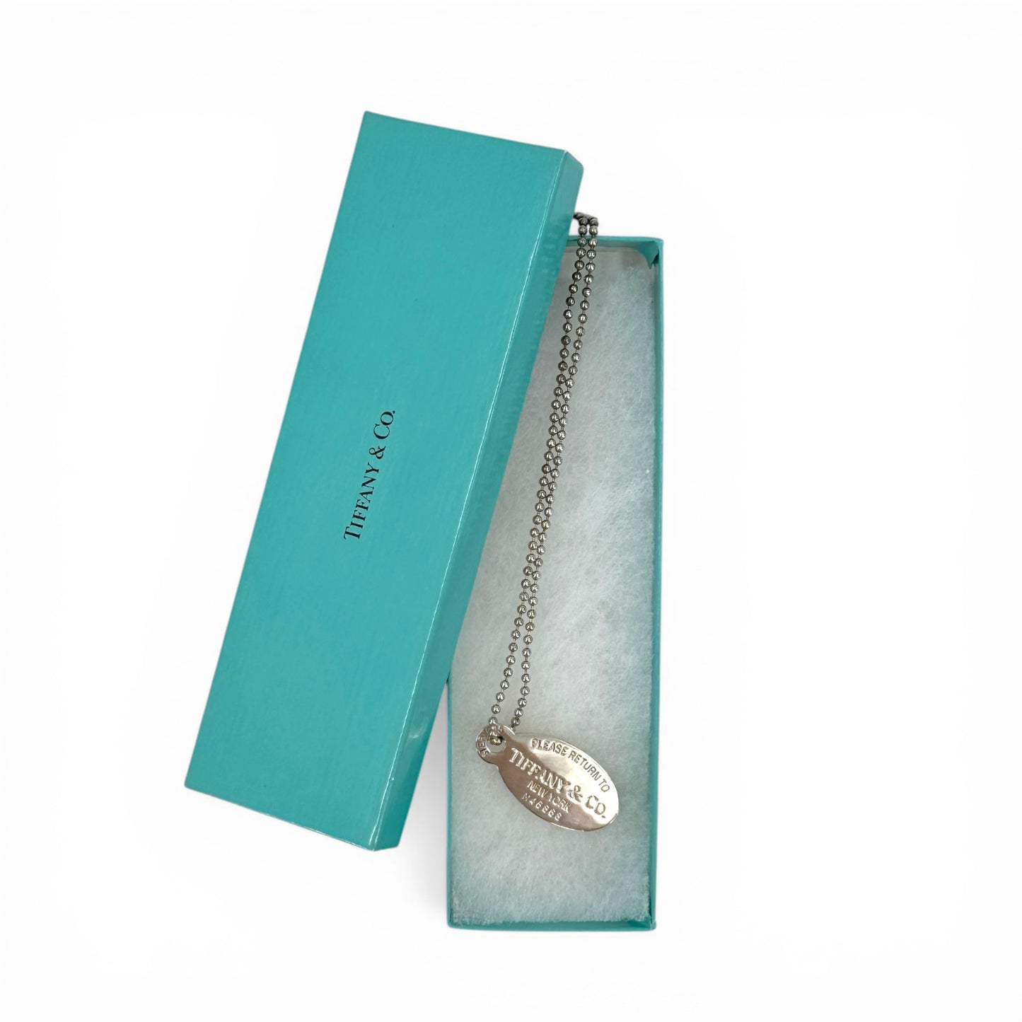 TIFFANY ネックレス リターントゥ オーバルタグ SV925