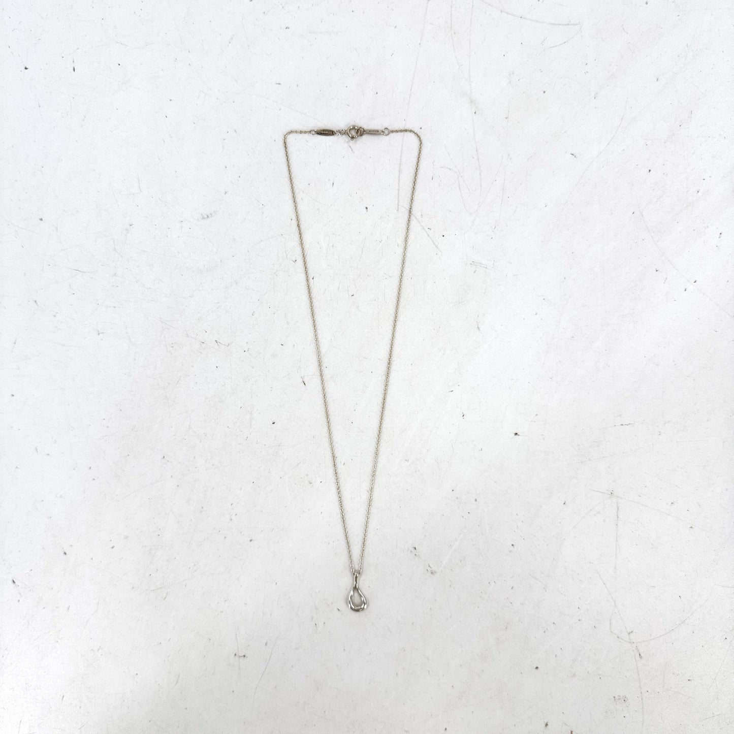 TIFFANY ティアドロップ ネックレス SV925