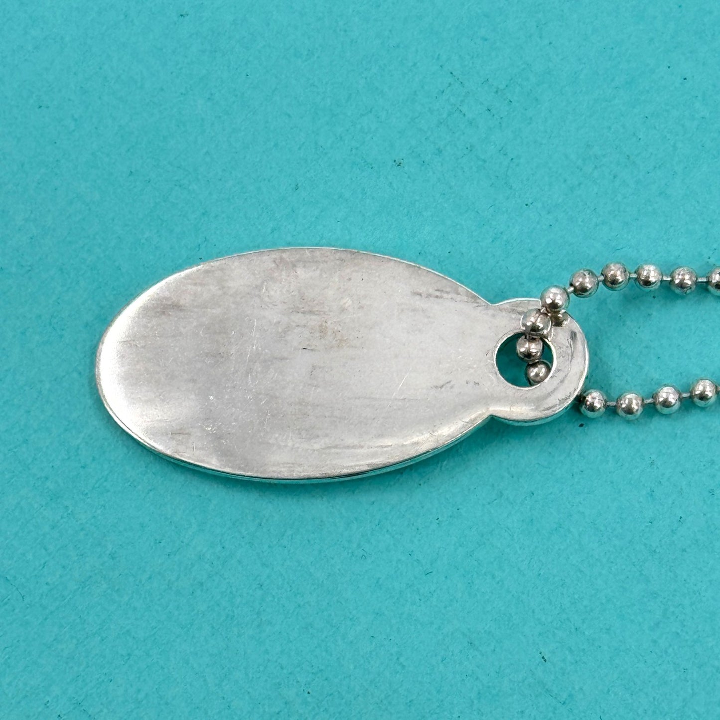 TIFFANY リターントゥ オーバルタグ ネックレス SV925