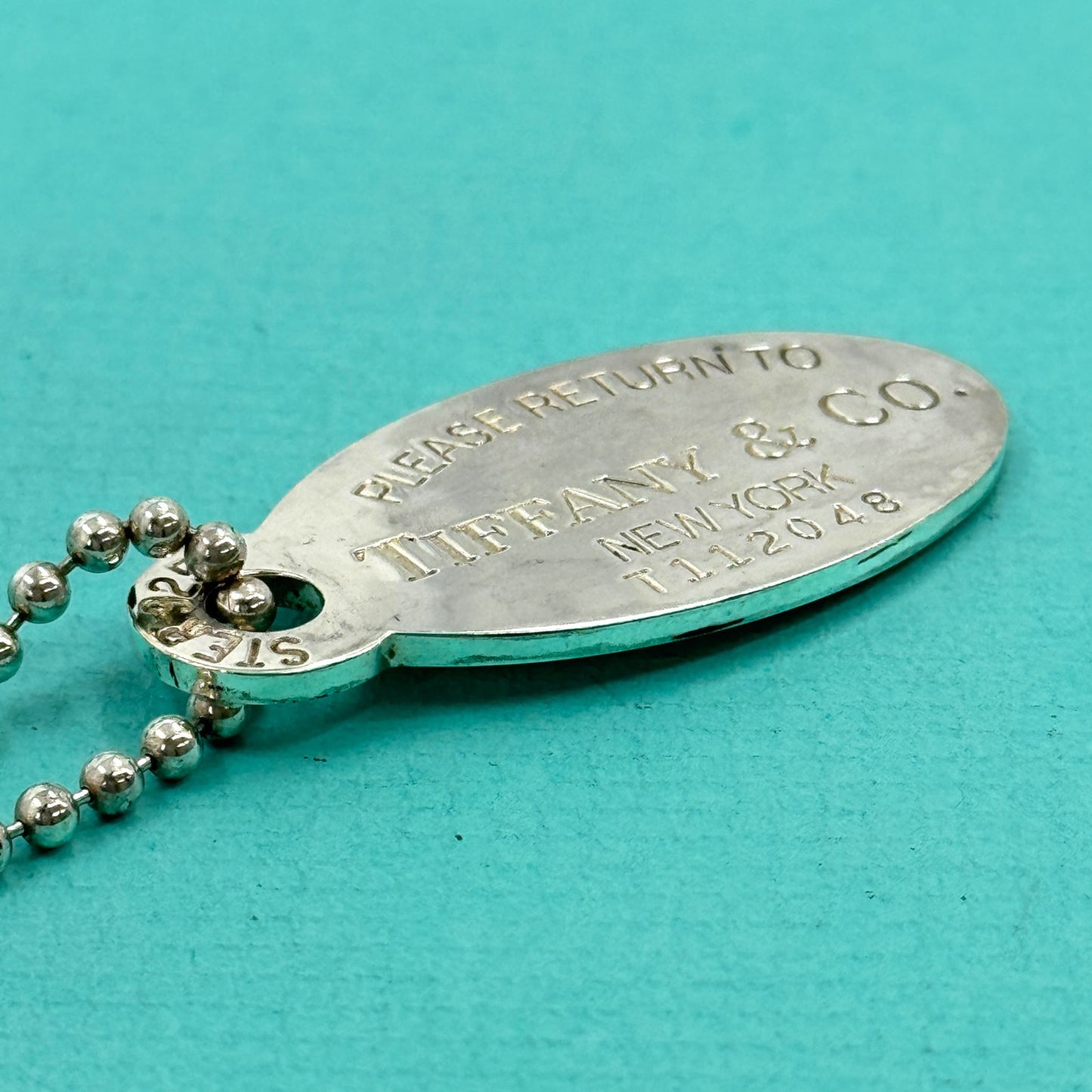 TIFFANY リターントゥ オーバルタグ ネックレス SV925