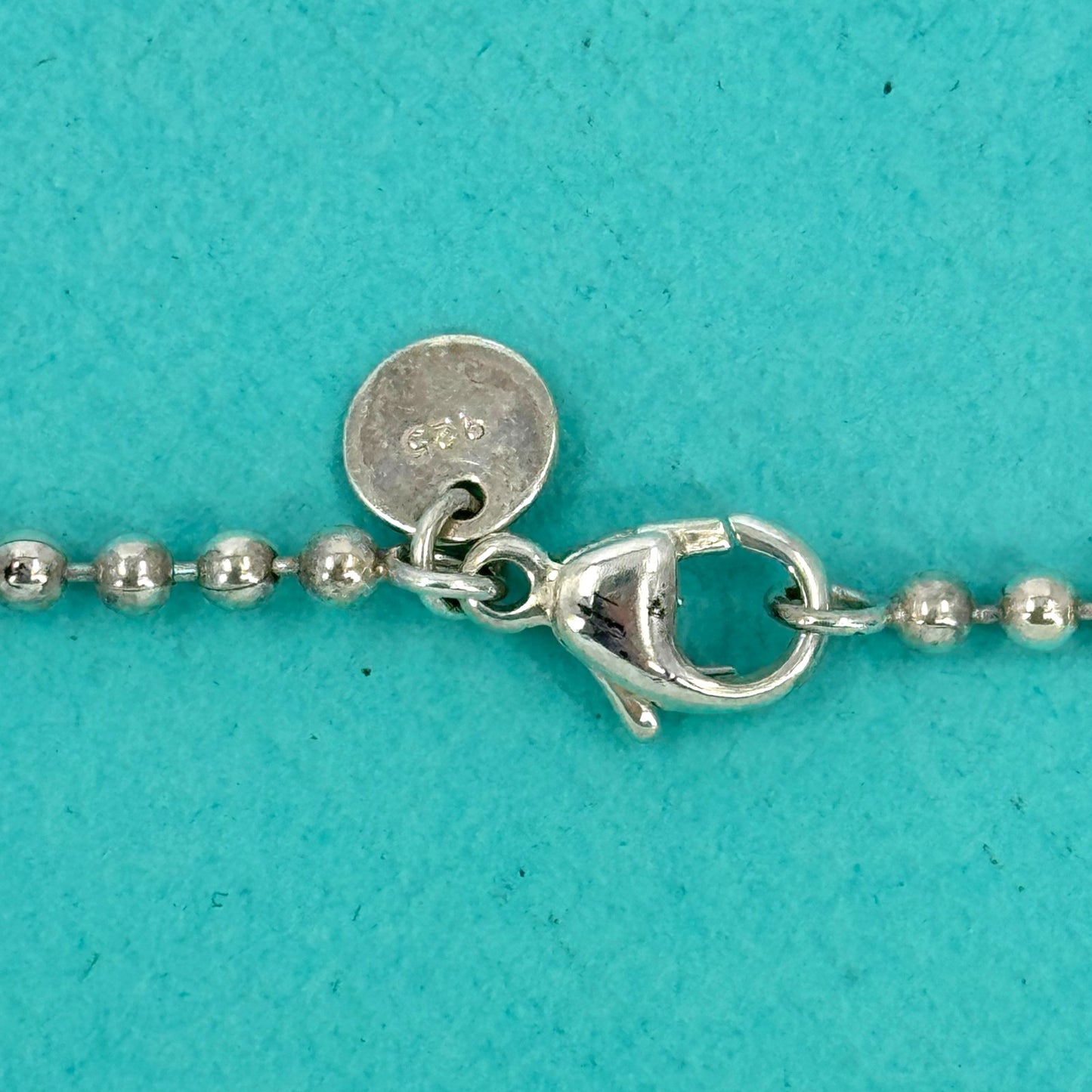 TIFFANY リターントゥ オーバルタグ ネックレス SV925