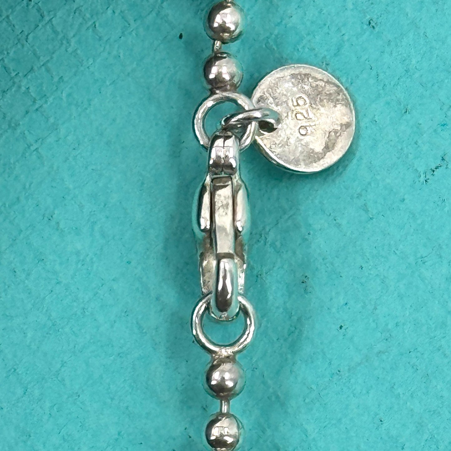 TIFFANY リターントゥ オーバルタグ ネックレス SV925