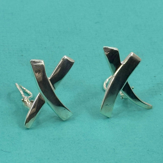 TIFFANY イヤリング パロマ ピカソ クロスキス SV925