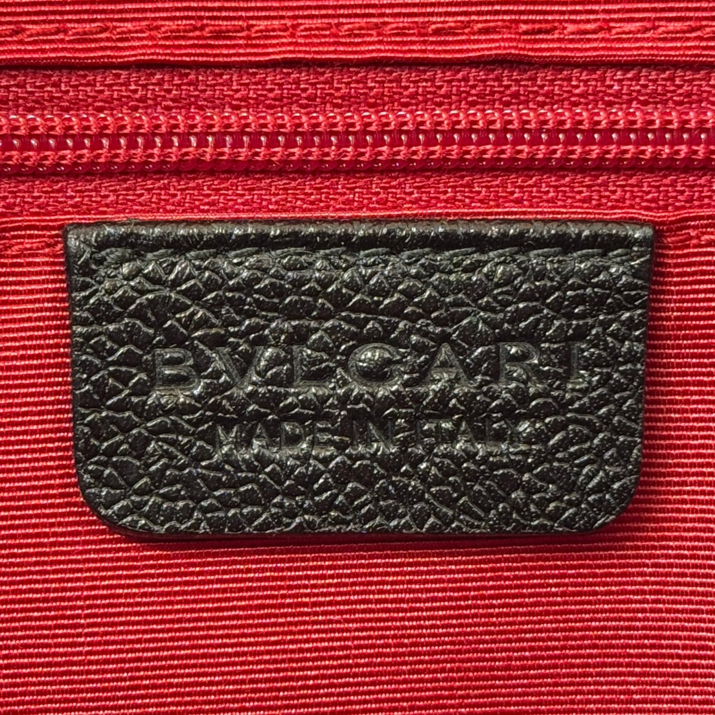 BVLGARI ロゴマニア ブラック キャンバス トートバッグ