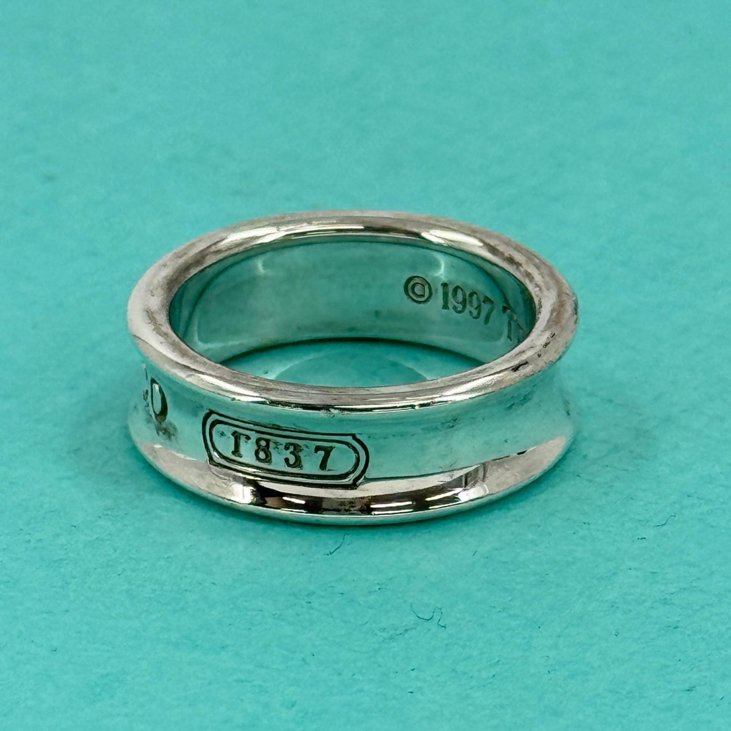TIFFANY スターリング 1837 リング SV925