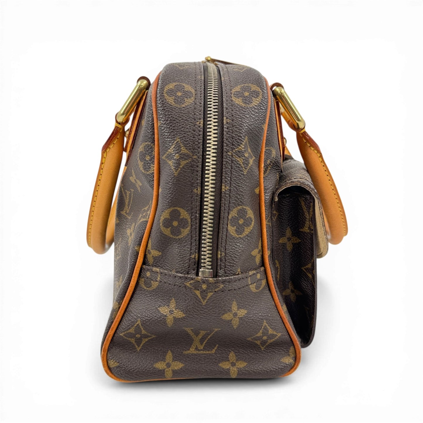 LOUIS VUITTON モノグラム マンハッタンPM M40026 ハンドバッグ