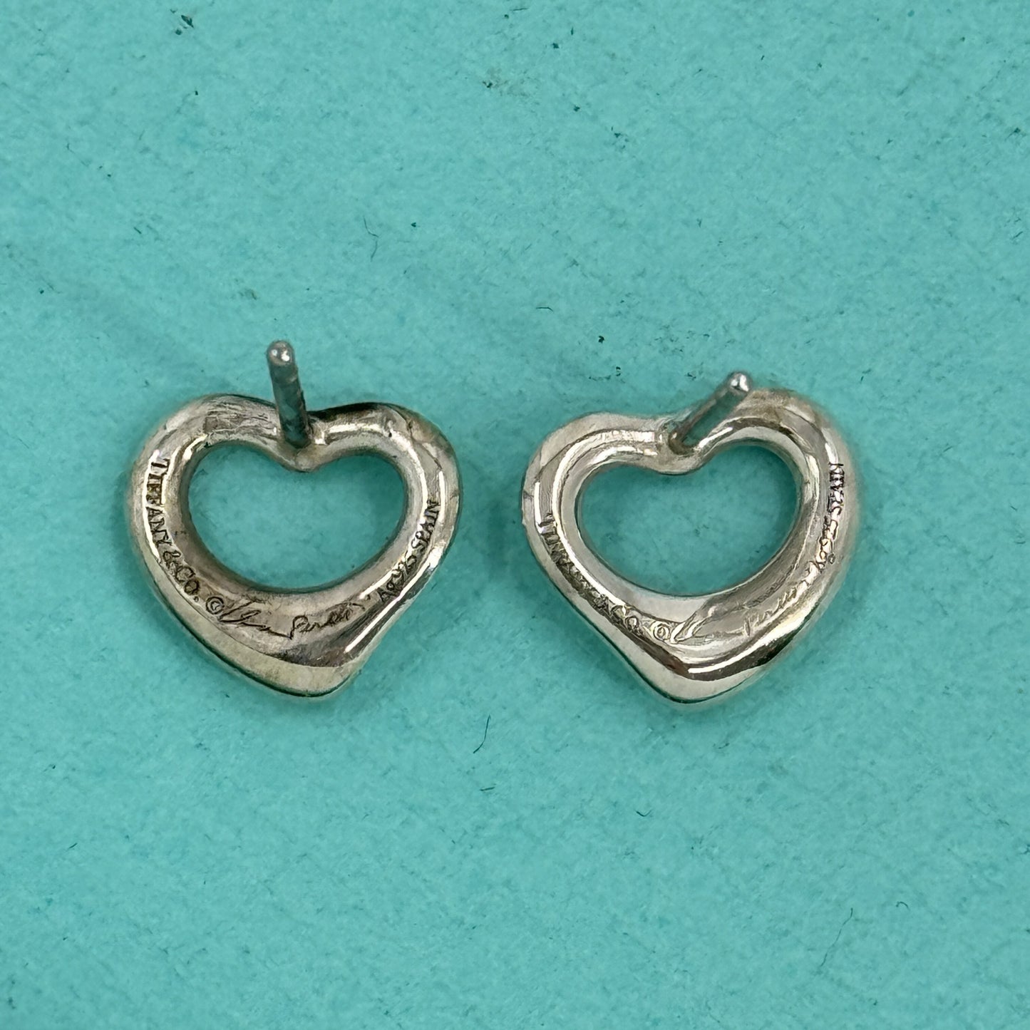 TIFFANY オープンハート ピアス SV925