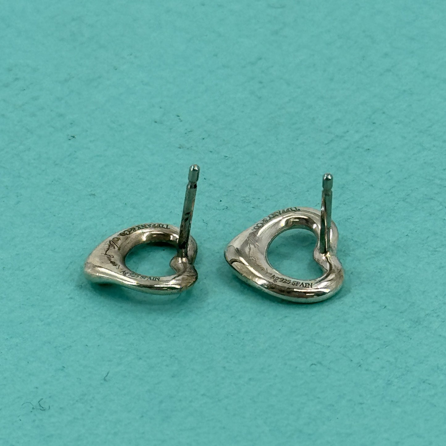 TIFFANY オープンハート ピアス SV925