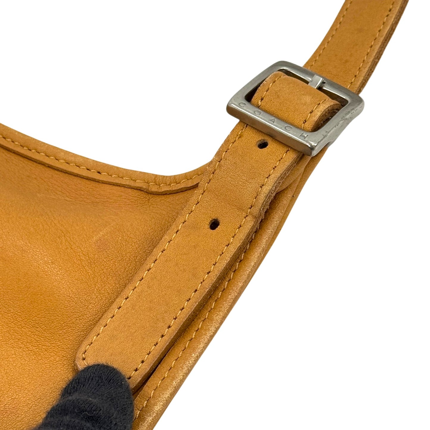 COACH オールドコーチ レザー ショルダーバッグ