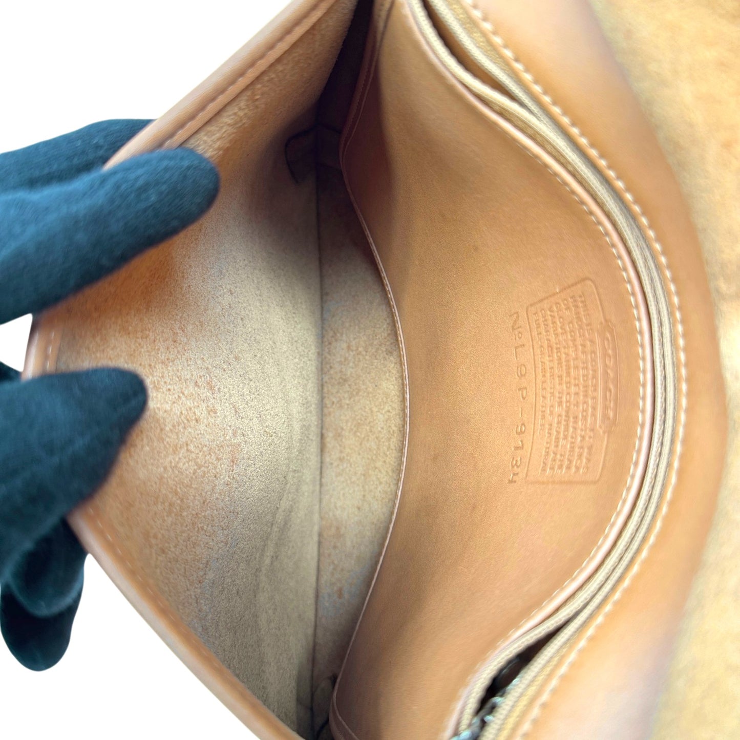 COACH オールドコーチ レザー ショルダーバッグ