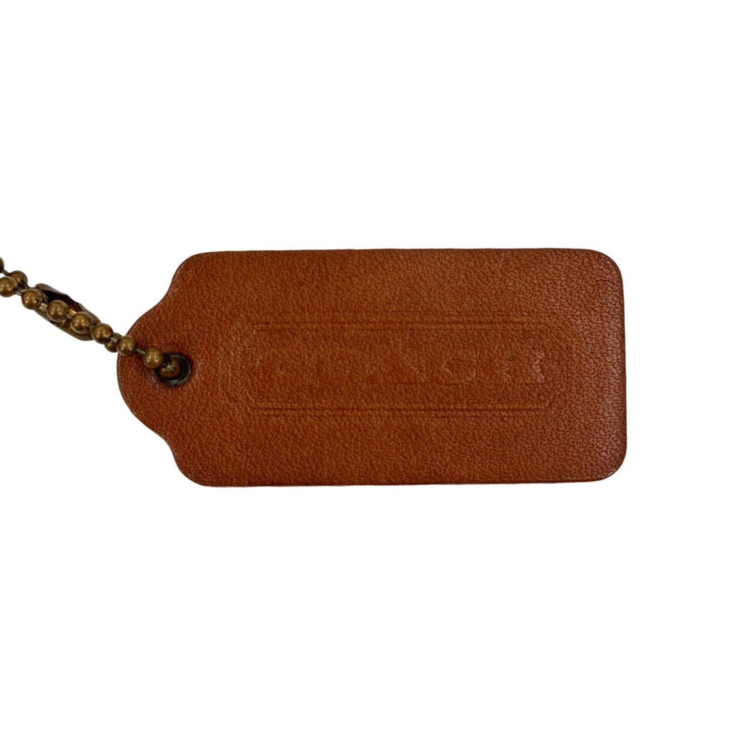 COACH ブラウン フルグレインレザー ショルダーバッグ オールドCOACH