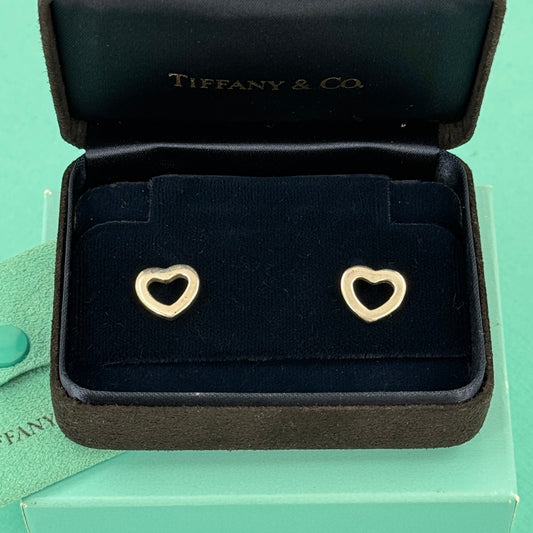 TIFFANY オープン ハート ピアス エルサペレッティ SV925