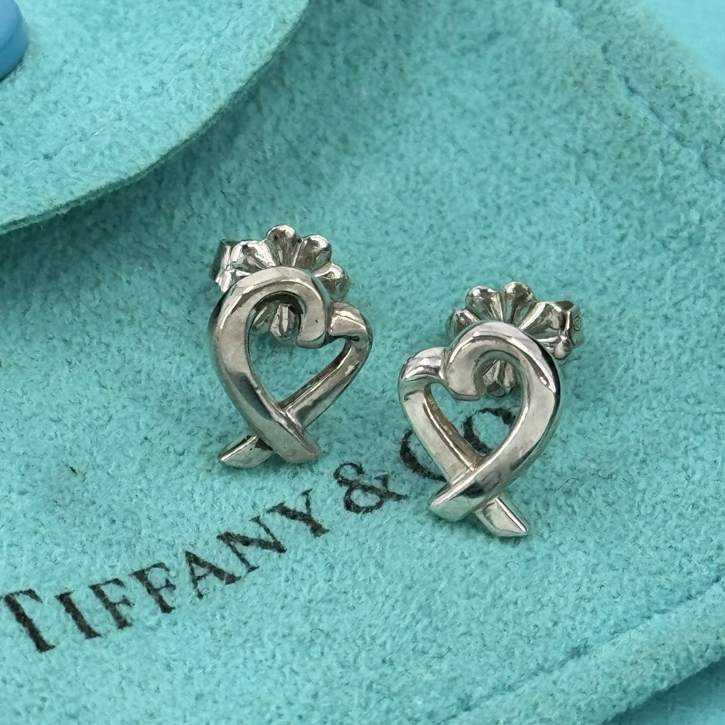 TIFFANY ラビングハート ピアス パロマ・ピカソ SV925