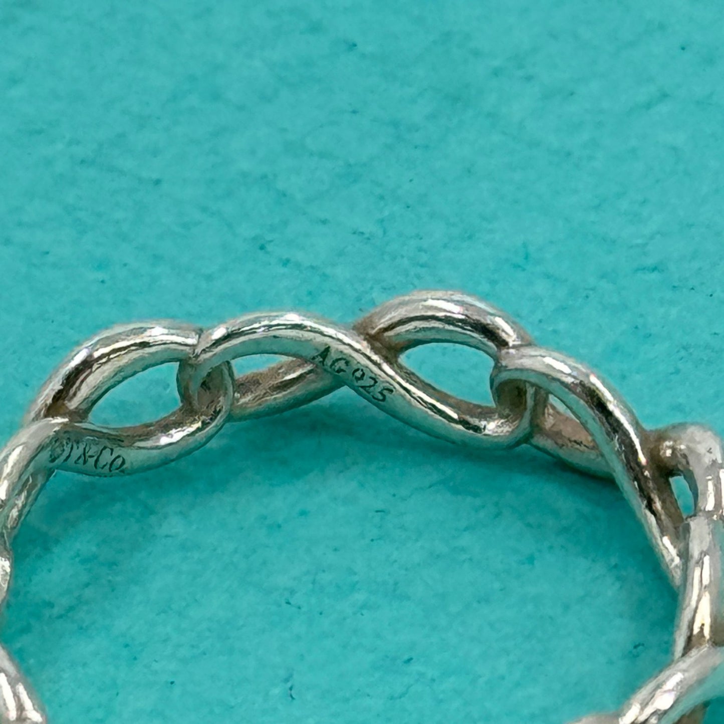 TIFFANY インフィニティ ナロー リング SV925
