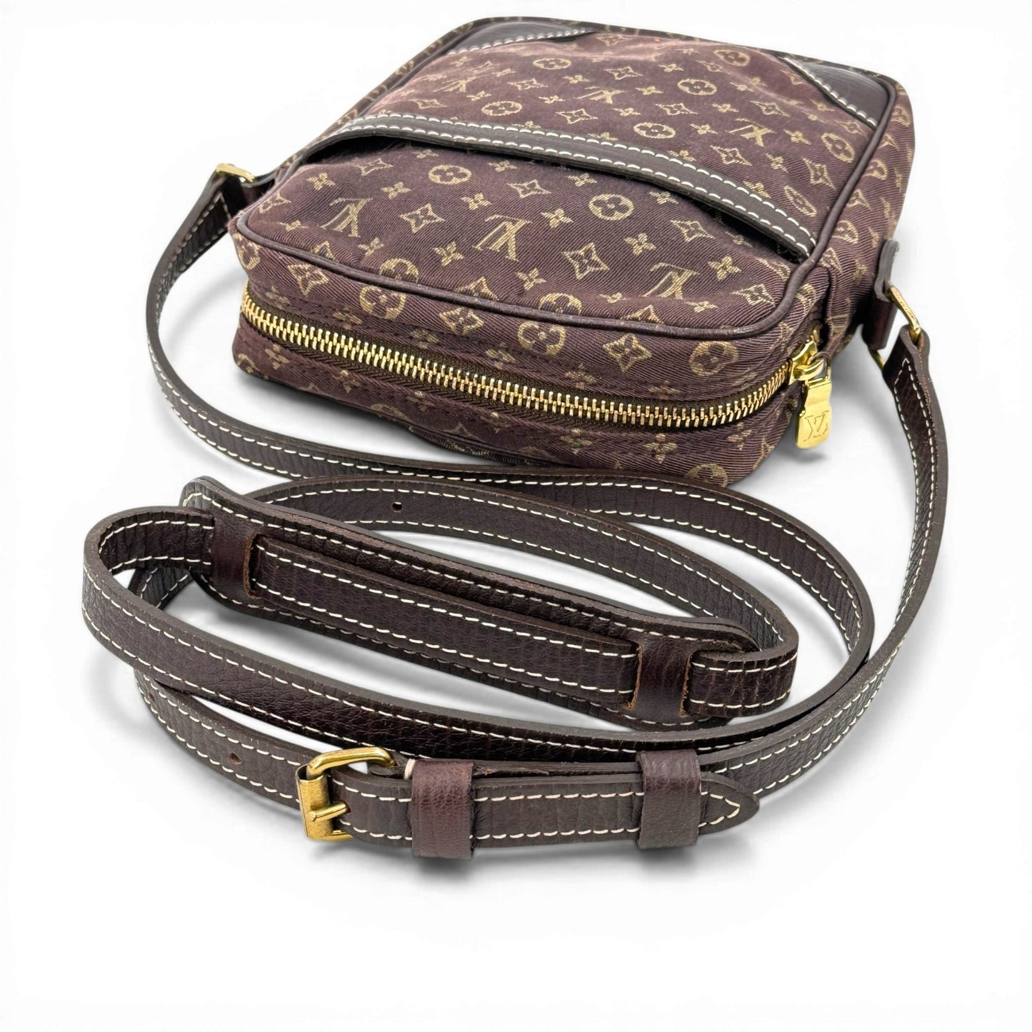 LOUIS VUITTON エベヌ モノグラム ダヌーブPM M95228 ショルダーバッグ