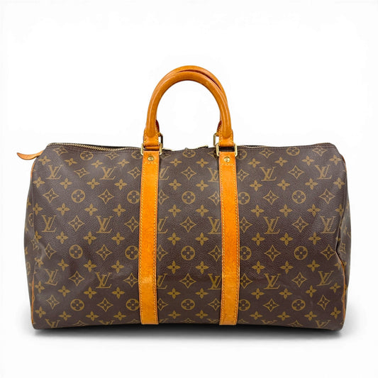 LOUIS VUITTON モノグラム キーポル 45 M41428 ハンドバッグ