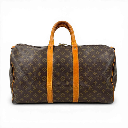 LOUIS VUITTON モノグラム キーポル 45 M41428 ハンドバッグ