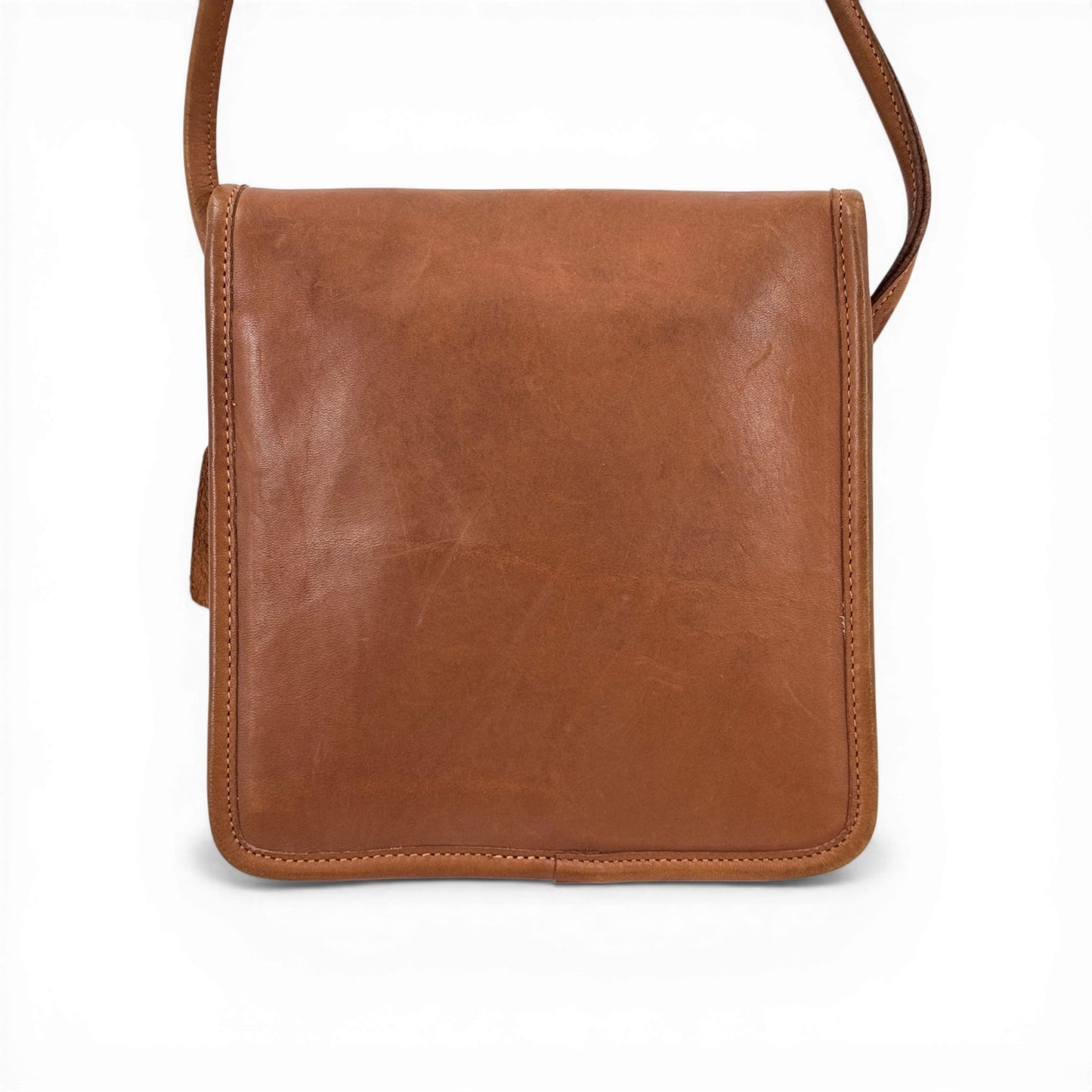 COACH オールドCOACH ハンドクラフト レザー ショルダーバッグ