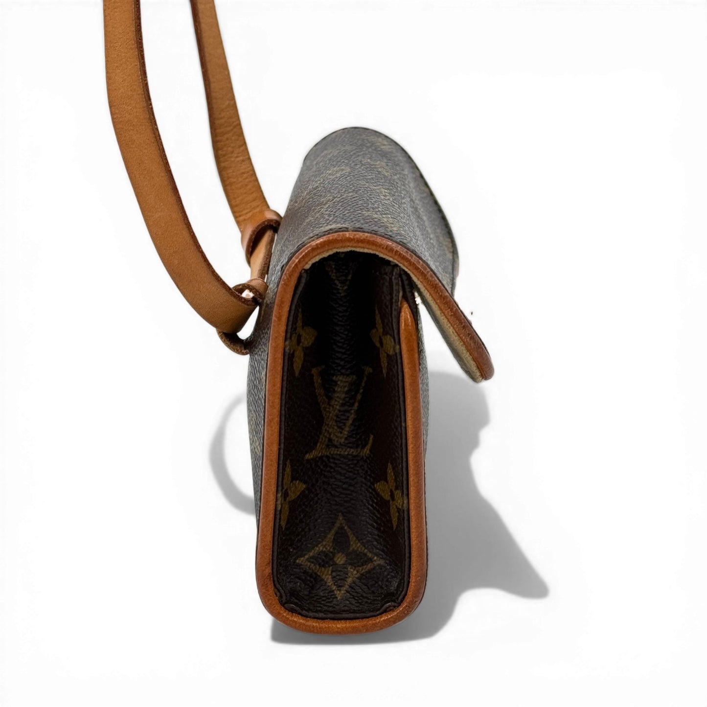 LOUIS VUITTON モノグラム ポシェット フロレンティーヌ M51855 ボディバッグ