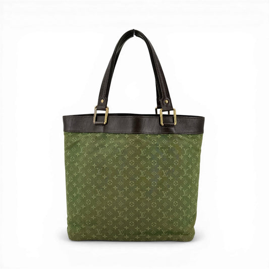 LOUIS VUITTON モノグラム ミニラン カーキ ルシールGM M92681 ハンドバッグ