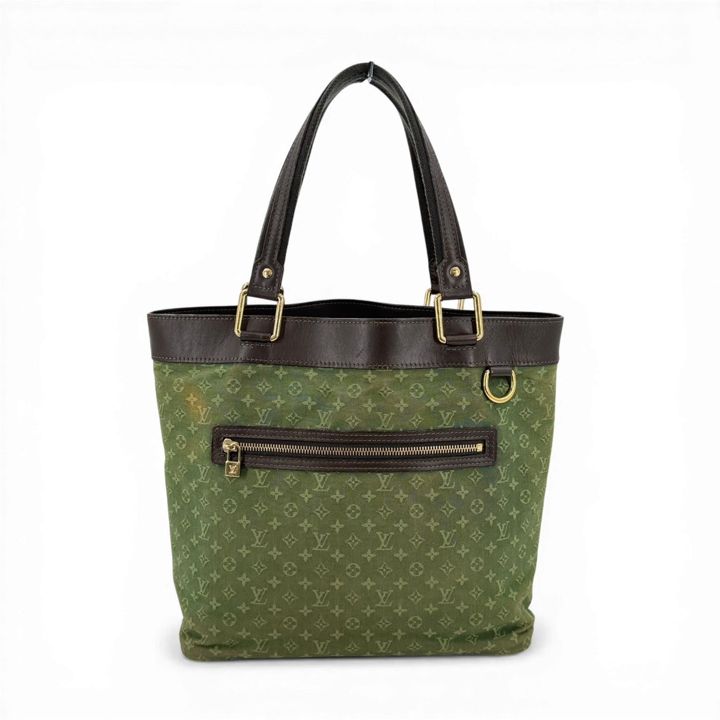 LOUIS VUITTON モノグラム ミニラン カーキ ルシールGM M92681 ハンドバッグ