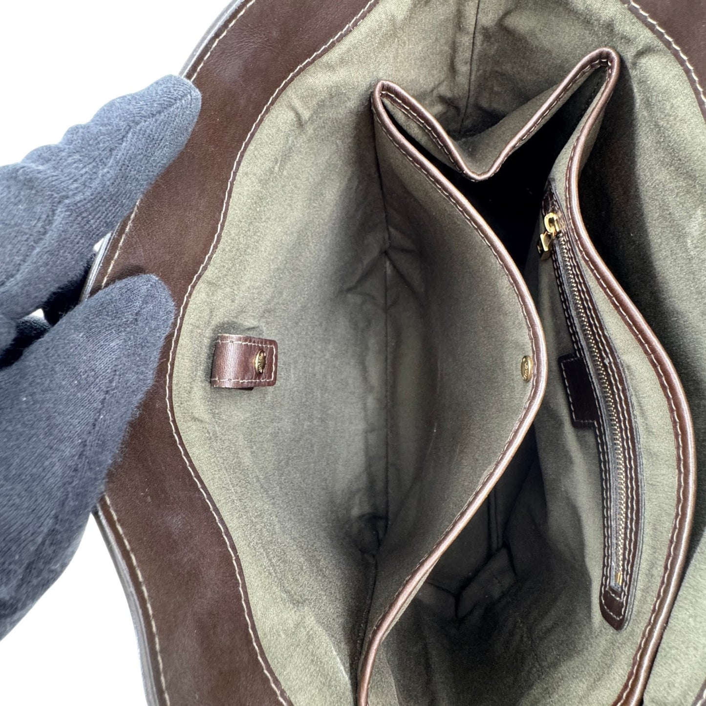 LOUIS VUITTON モノグラム ミニラン カーキ ルシールGM M92681 ハンドバッグ