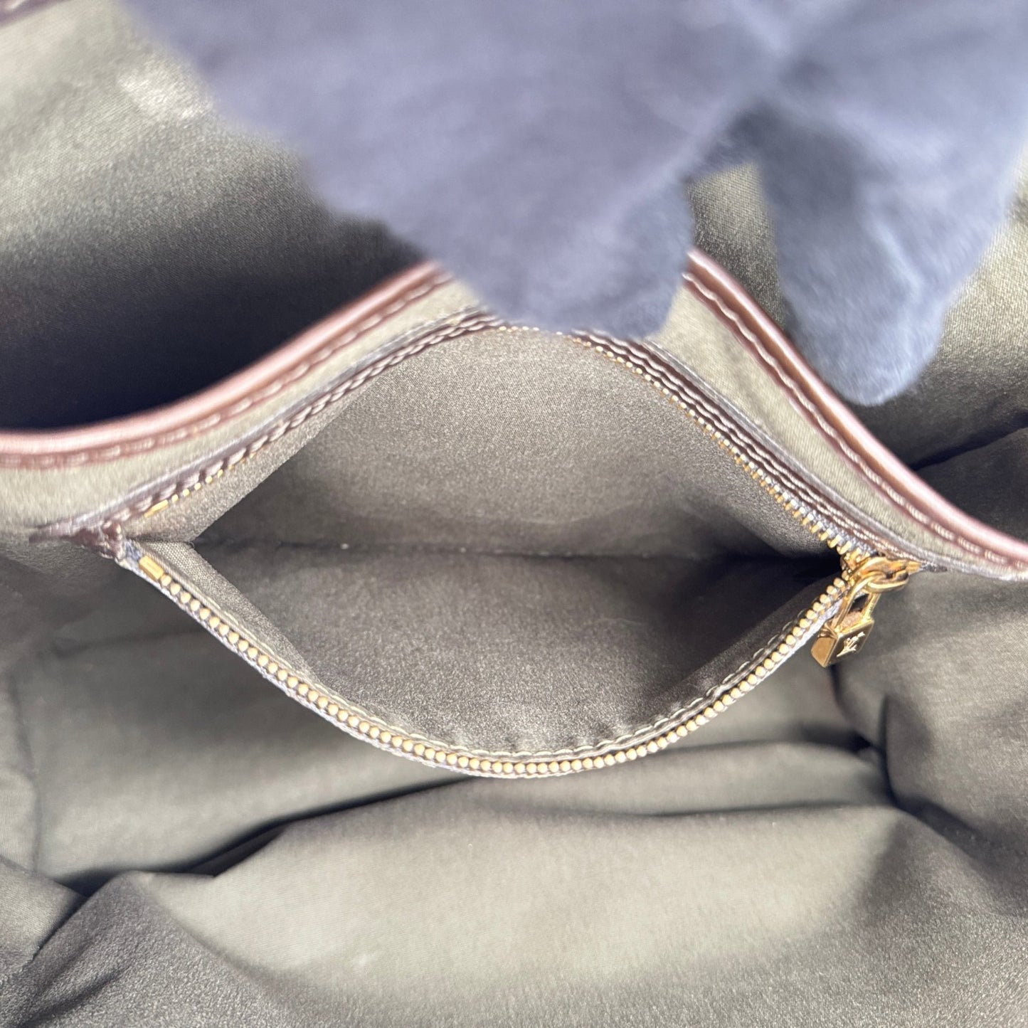 LOUIS VUITTON モノグラム ミニラン カーキ ルシールGM M92681 ハンドバッグ