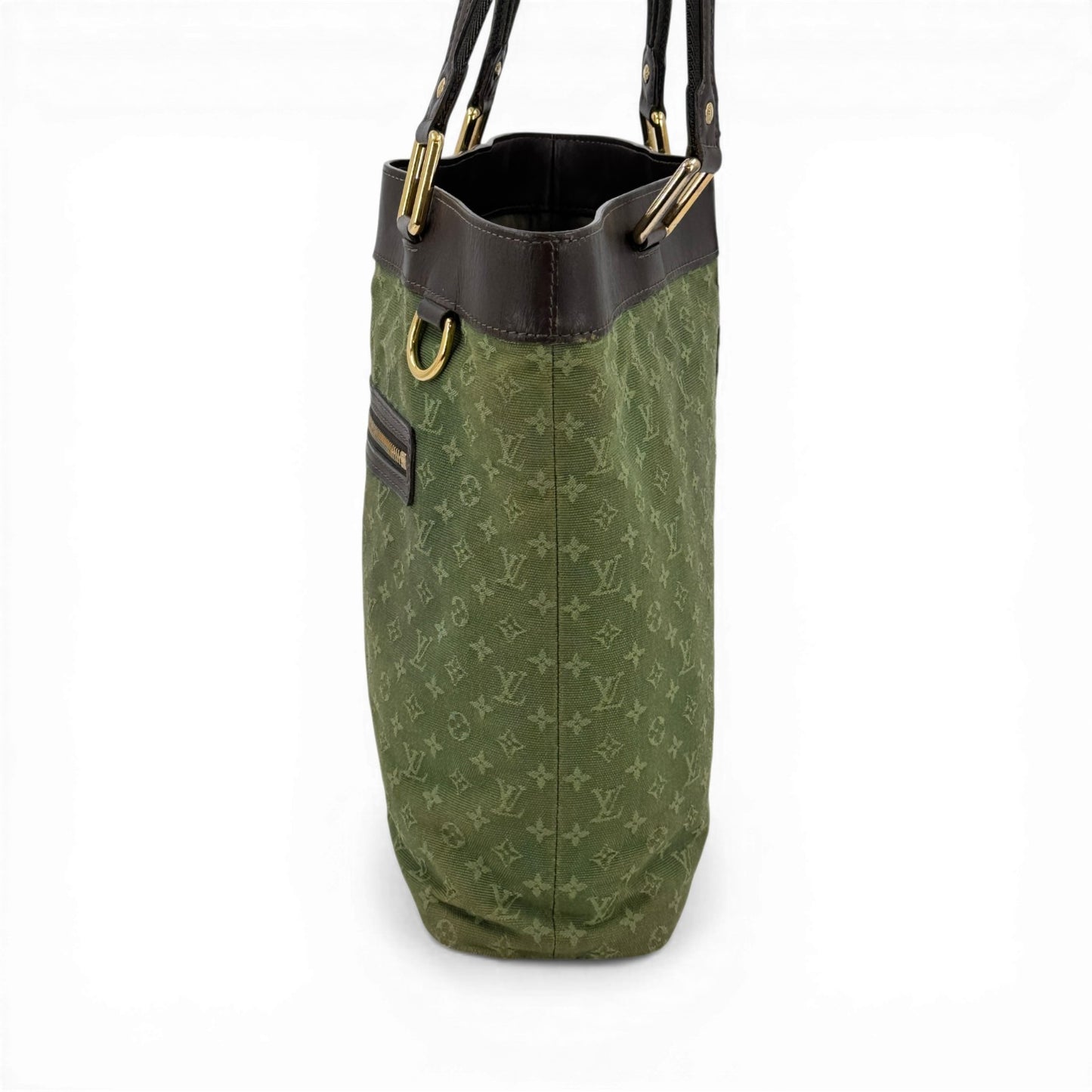 LOUIS VUITTON モノグラム ミニラン カーキ ルシールGM M92681 ハンドバッグ