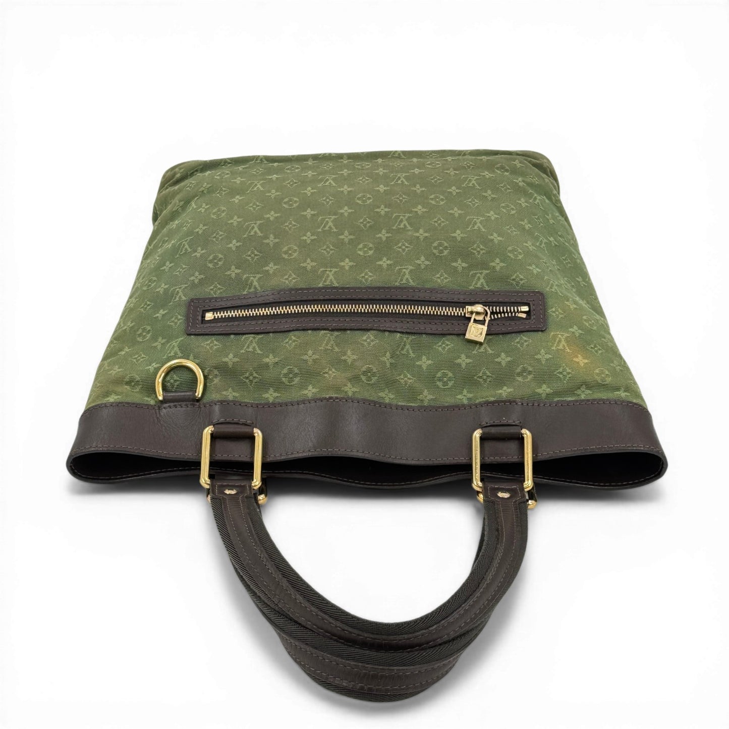 LOUIS VUITTON モノグラム ミニラン カーキ ルシールGM M92681 ハンドバッグ