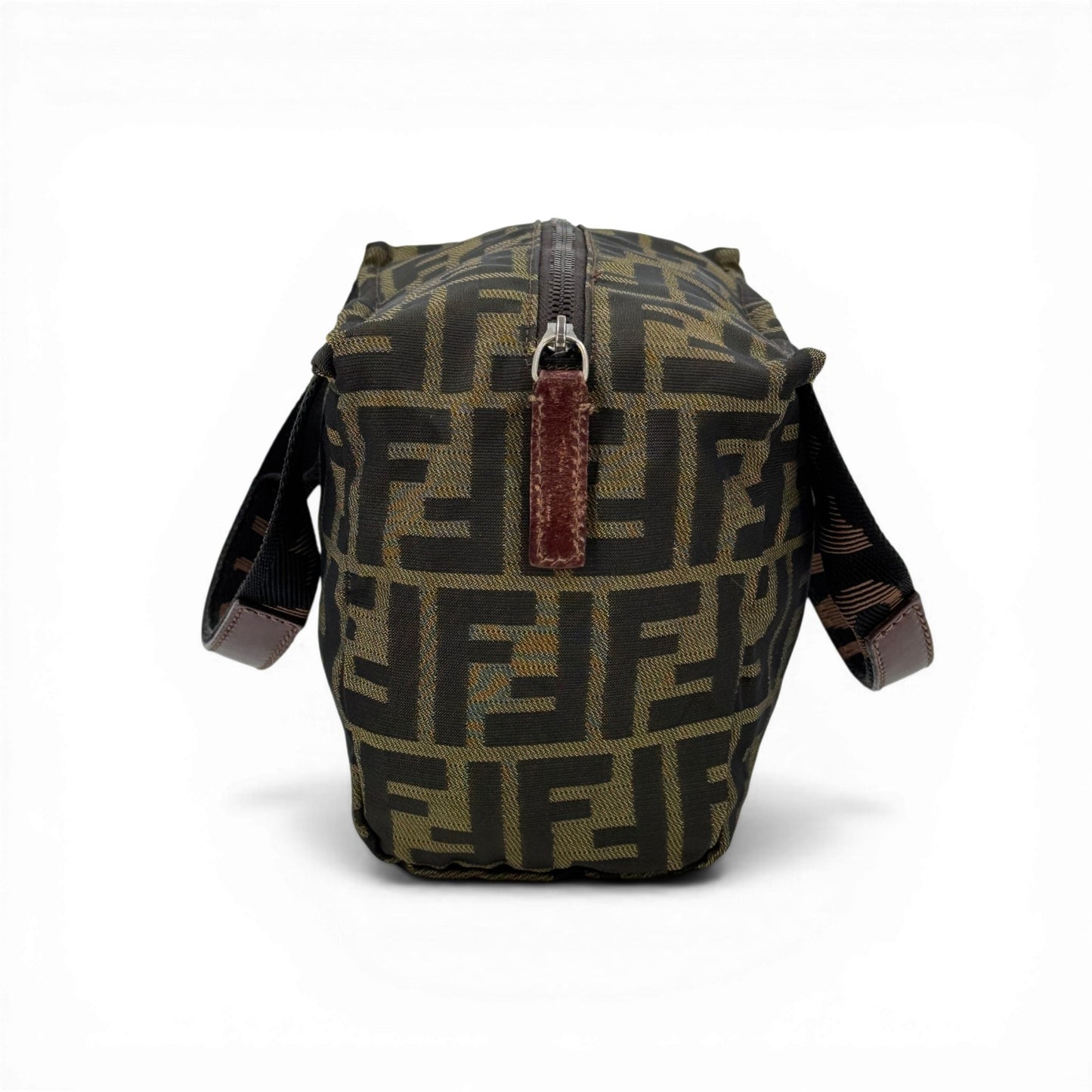 FENDI ズッカ ナイロン ハンドバッグ