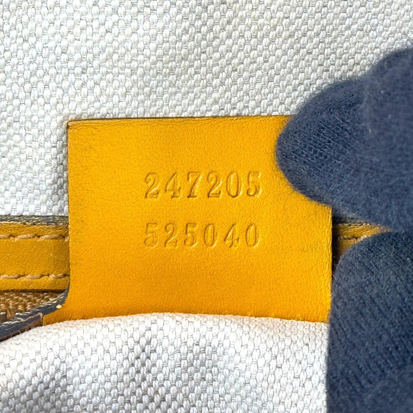 GUCCI GGキャンバス ベージュ ボストンバッグ イタリア製