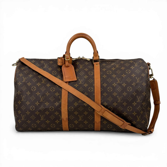 LOUIS VUITTON モノグラム キーポル バンドリエール55 M41424