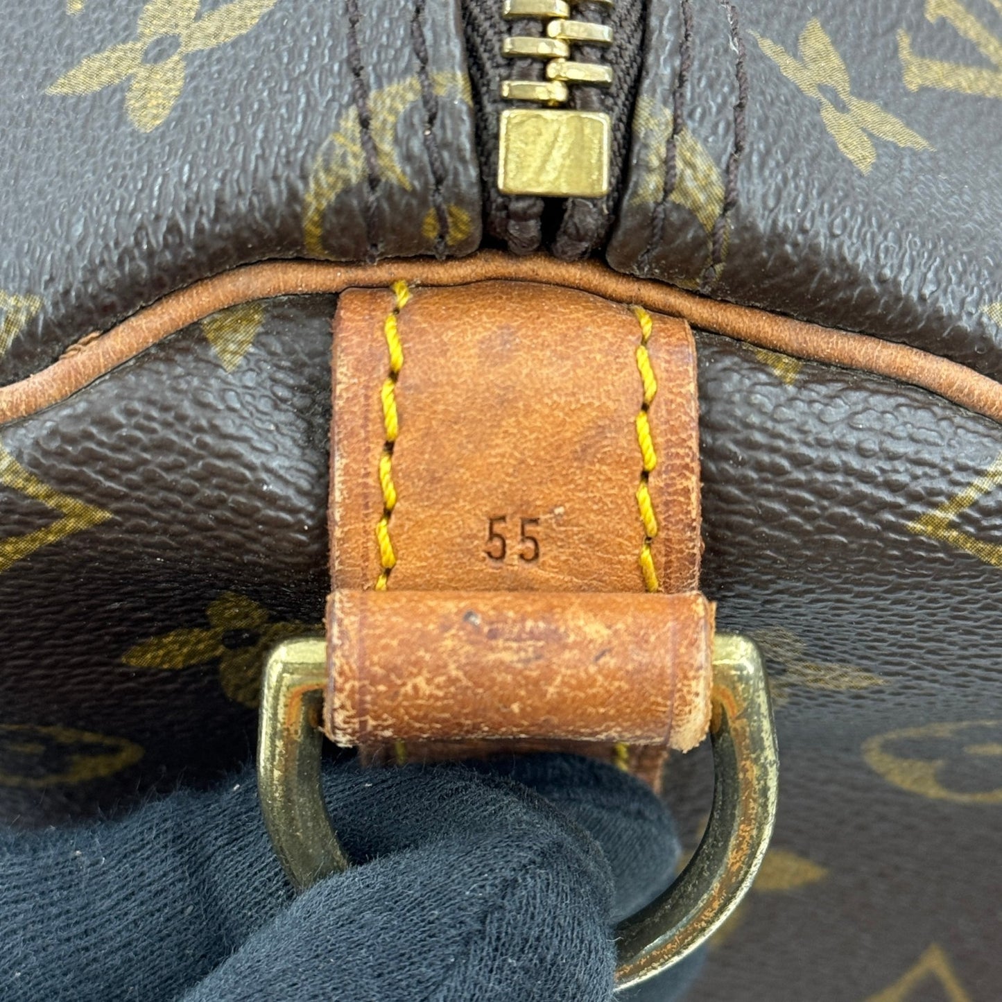 LOUIS VUITTON モノグラム キーポル バンドリエール55 M41424