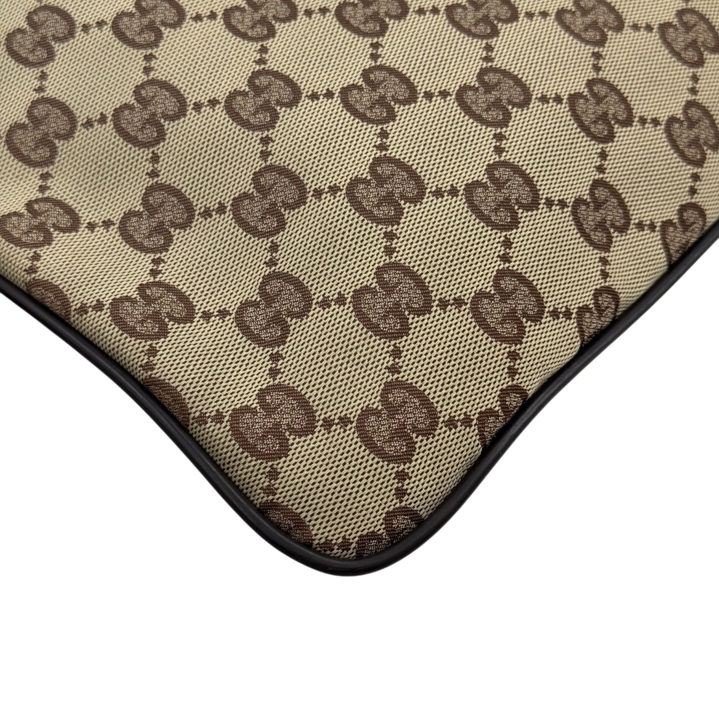 GUCCI GGキャンバス ベージュ ショルダーバッグ