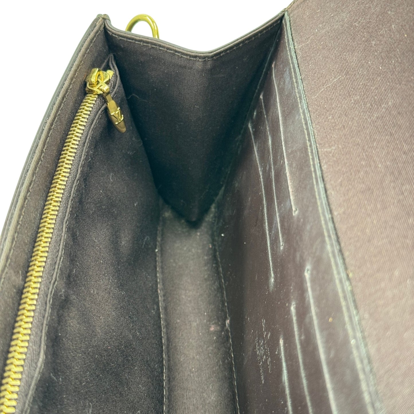 LOUIS VUITTON ポルトフォイユ・ロスモア モノグラム・ヴェルニ ボルドー 長財布 M91591