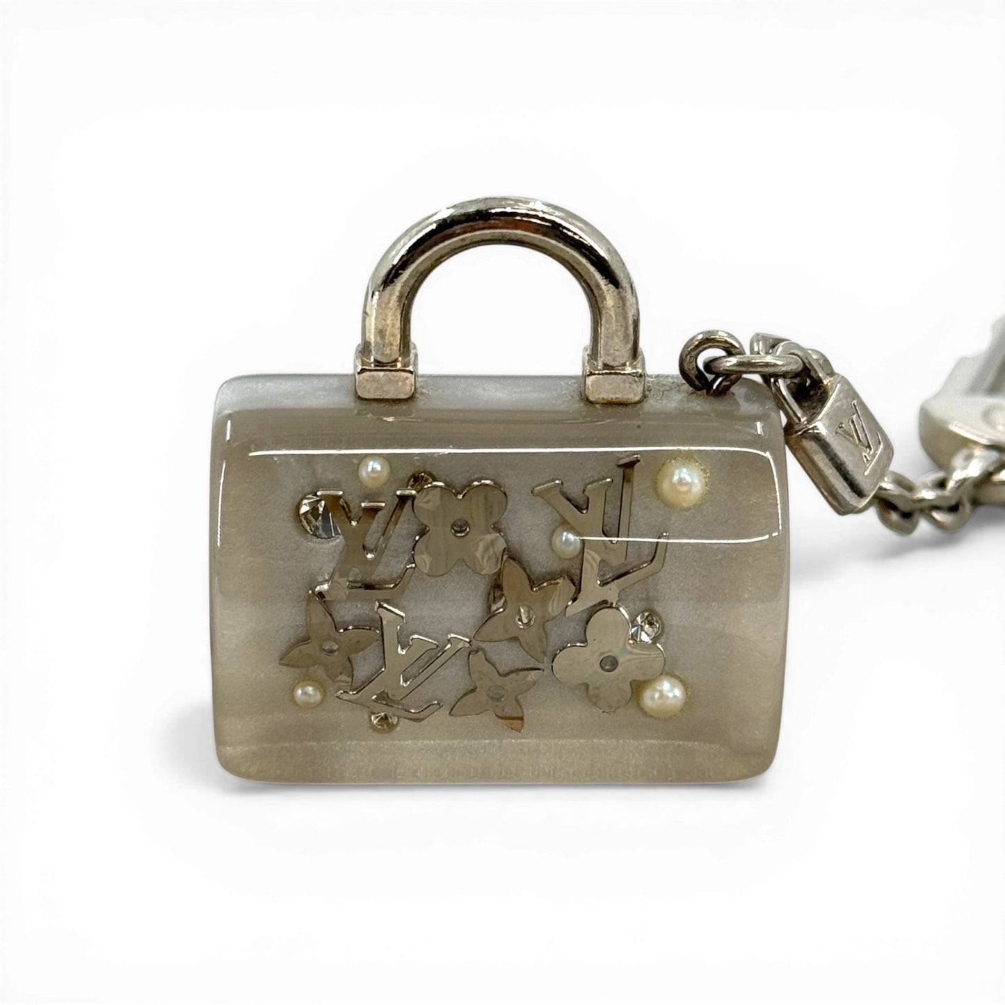 LOUIS VUITTON ポルトクレ・スピーディ M65416 バッグチャーム レジン