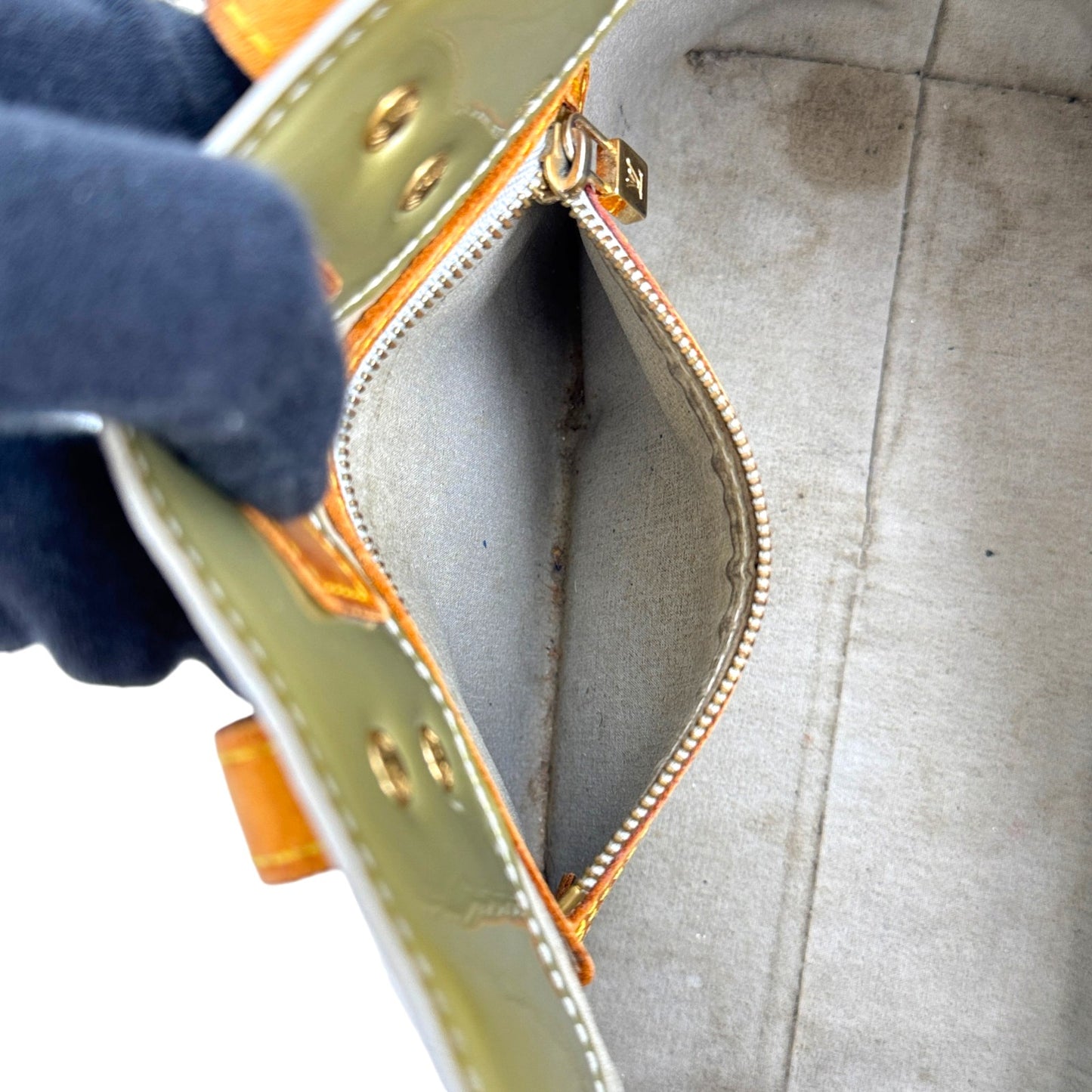 LOUIS VUITTON ヴェルニ リードPM M91145 ハンドバッグ