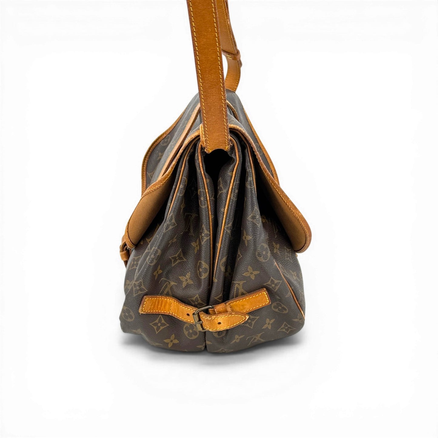 LOUIS VUITTON モノグラム・ソミュール35 M42254 ショルダーバッグ