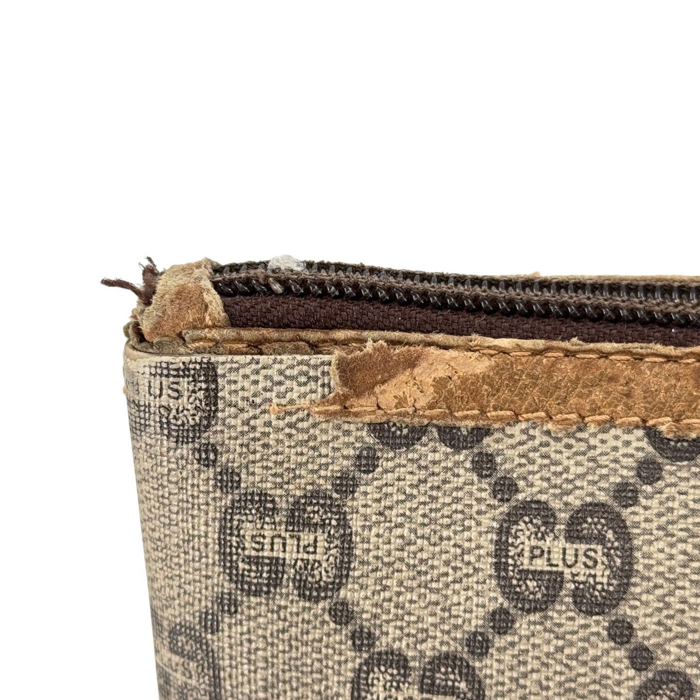 GUCCI GGキャンバス シェリーライン GUCCIプラス トートバッグ