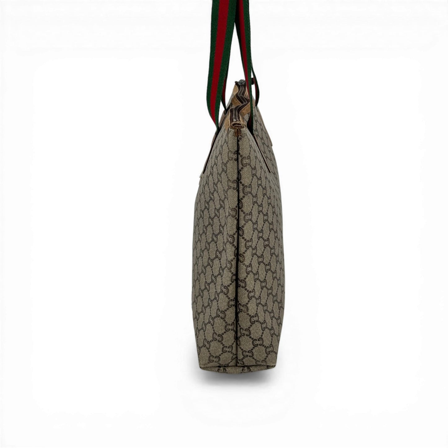 GUCCI GGキャンバス シェリーライン GUCCIプラス トートバッグ