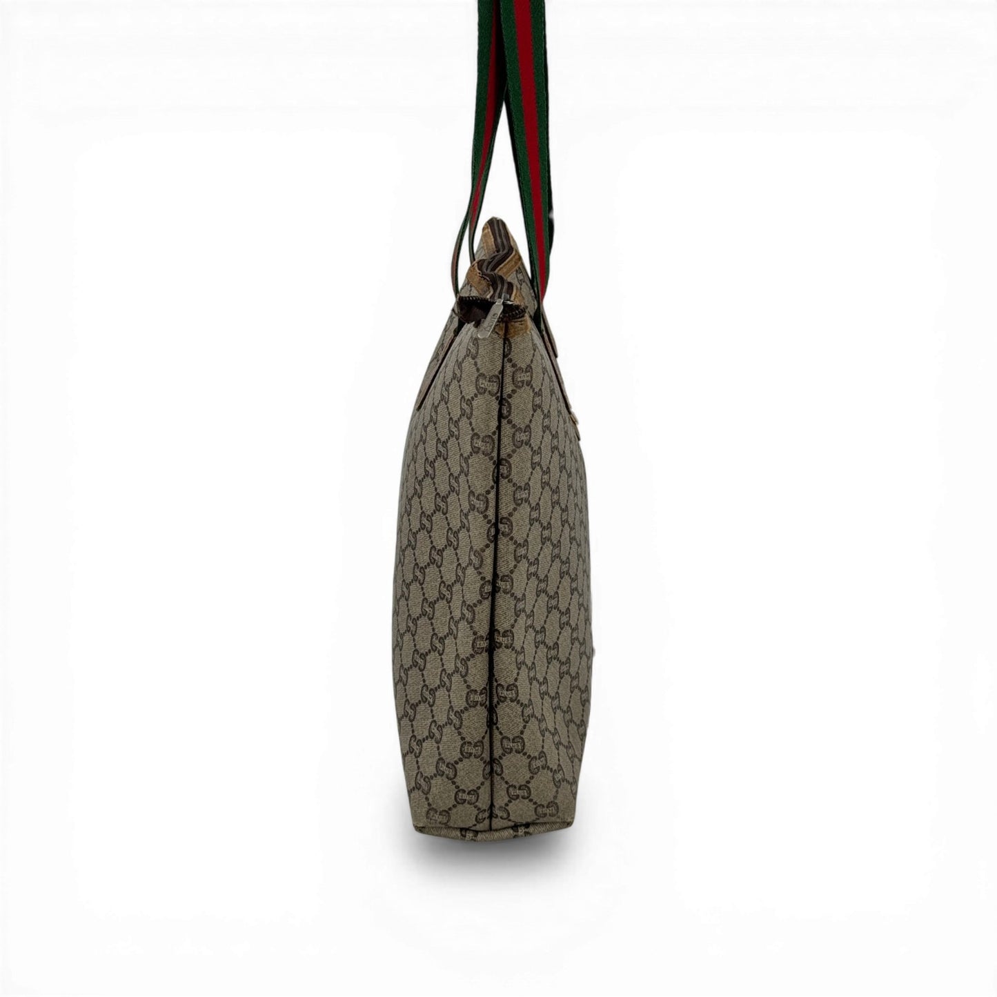 GUCCI GGキャンバス シェリーライン GUCCIプラス トートバッグ