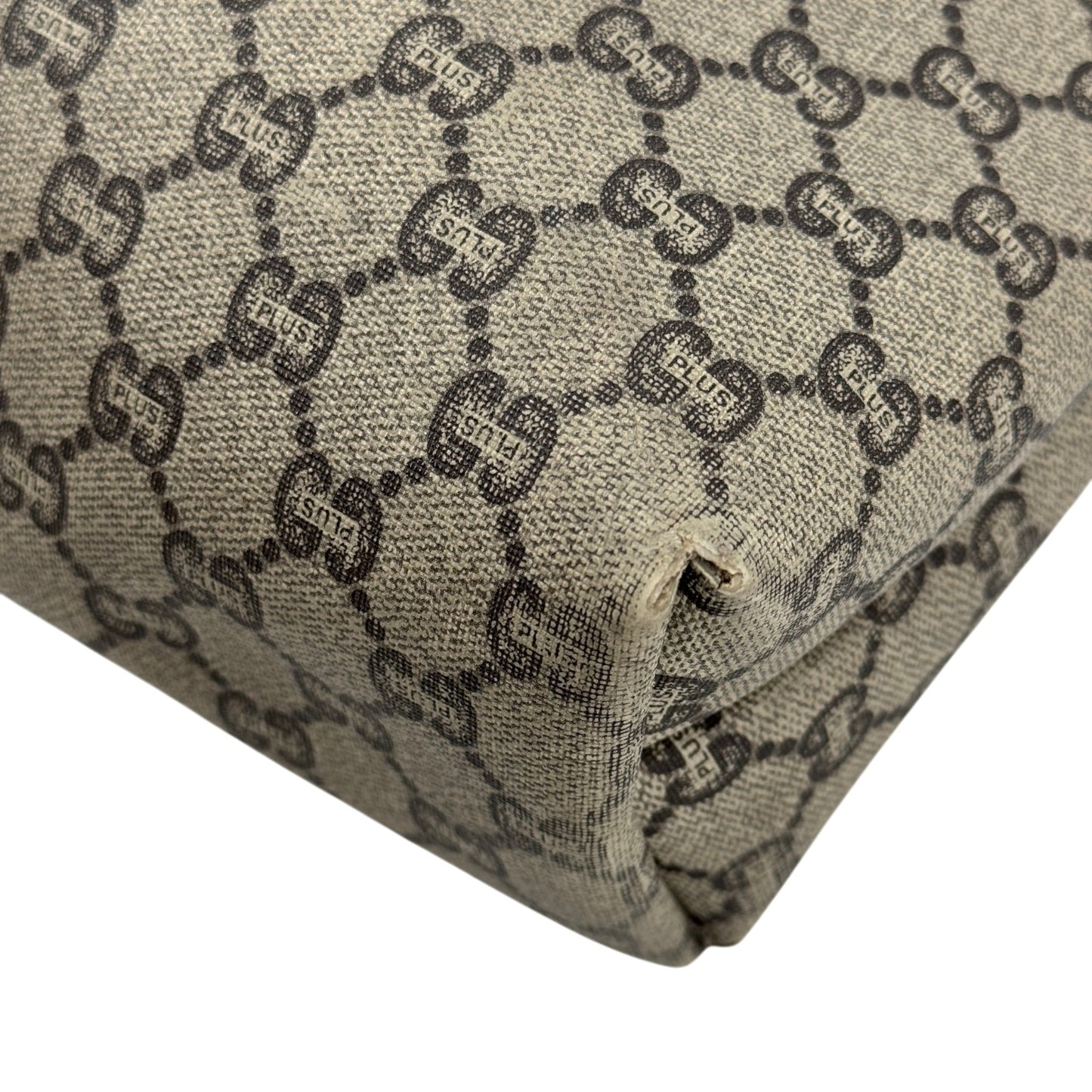 GUCCI GGキャンバス シェリーライン GUCCIプラス トートバッグ