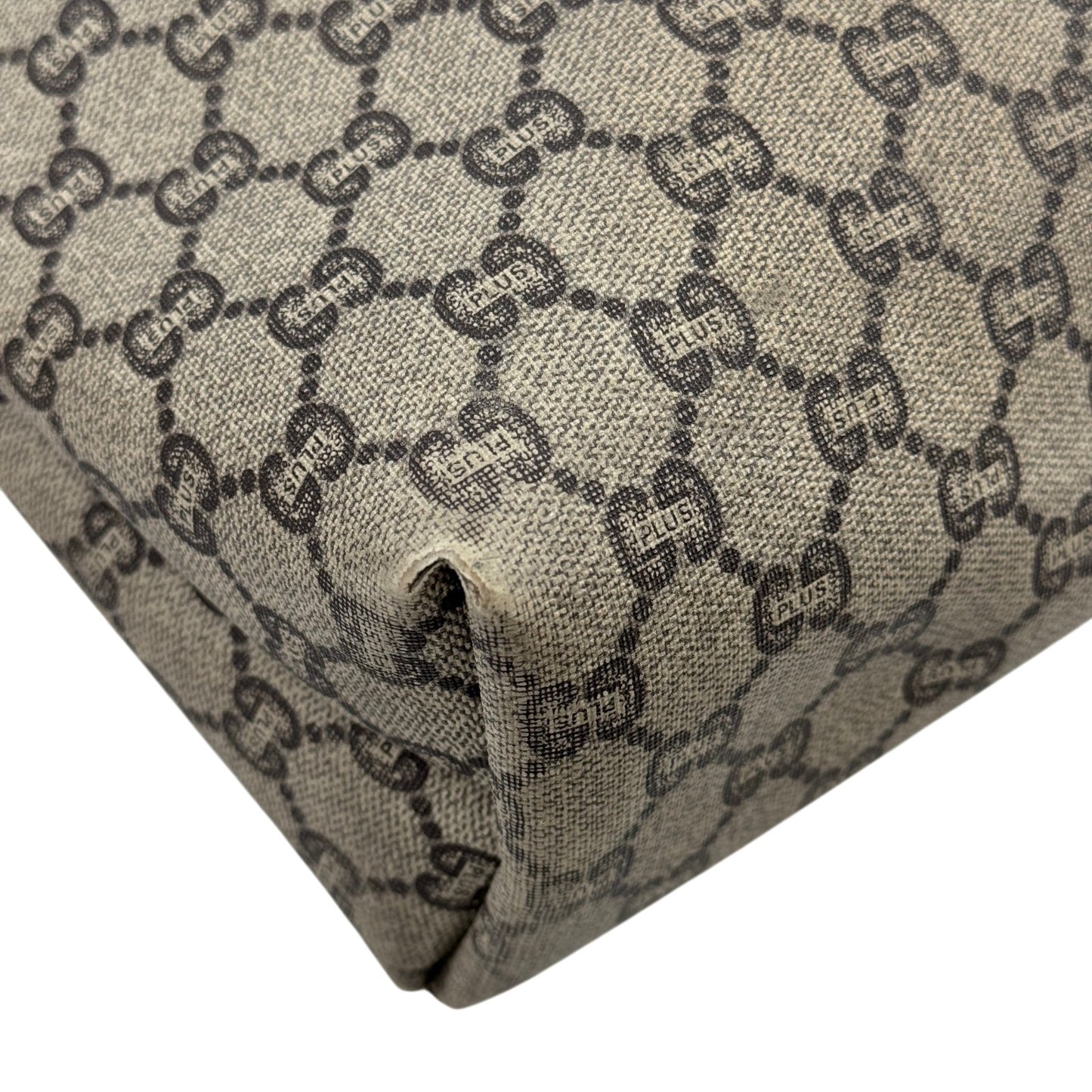 GUCCI GGキャンバス シェリーライン GUCCIプラス トートバッグ