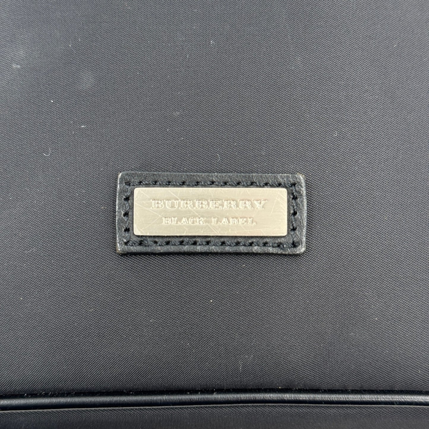BURBERRY ノヴァキャンバス ブラックショルダーバッグ
