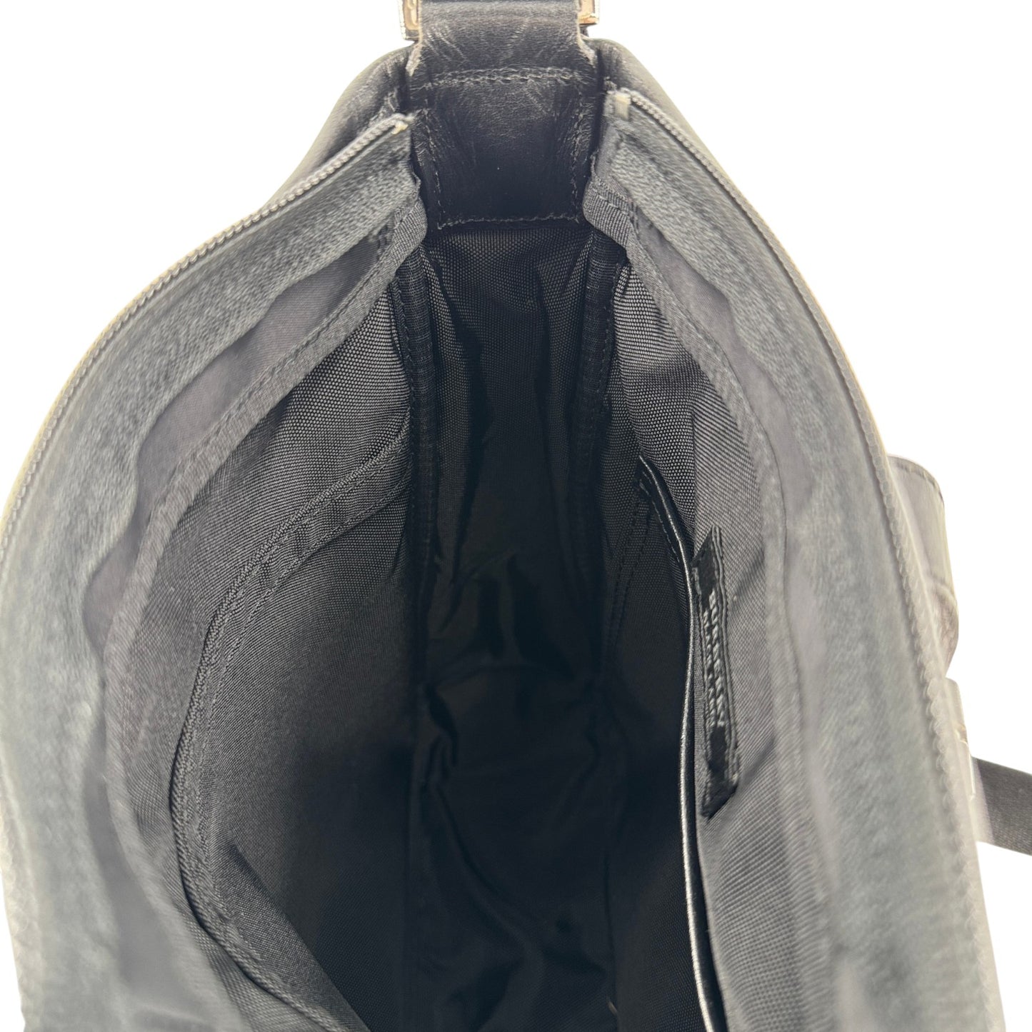 BURBERRY ノヴァキャンバス ブラックショルダーバッグ