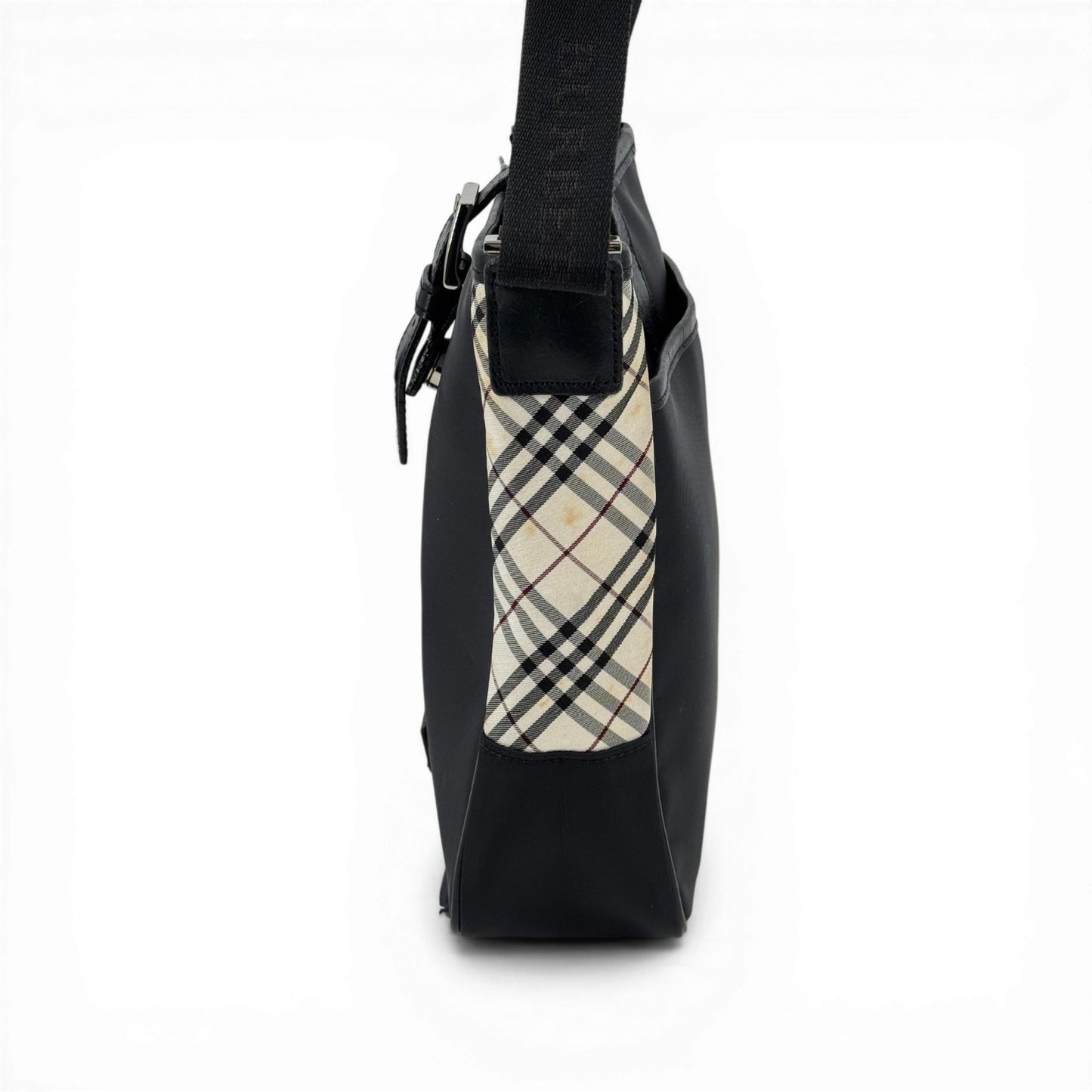 BURBERRY ノヴァキャンバス ブラックショルダーバッグ