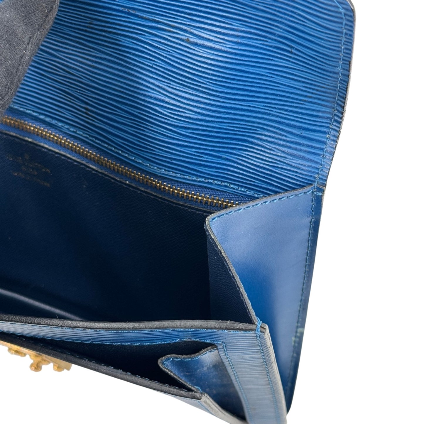 LOUIS VUITTON エピ ブルー セリエ ドラゴンヌ M52615  クラッチバッグ