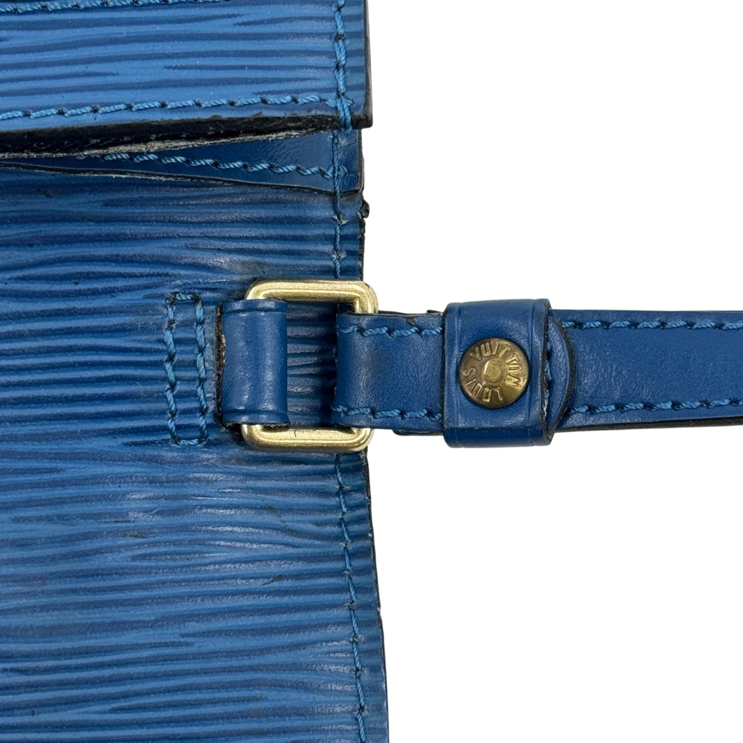 LOUIS VUITTON エピ ブルー セリエ ドラゴンヌ M52615  クラッチバッグ