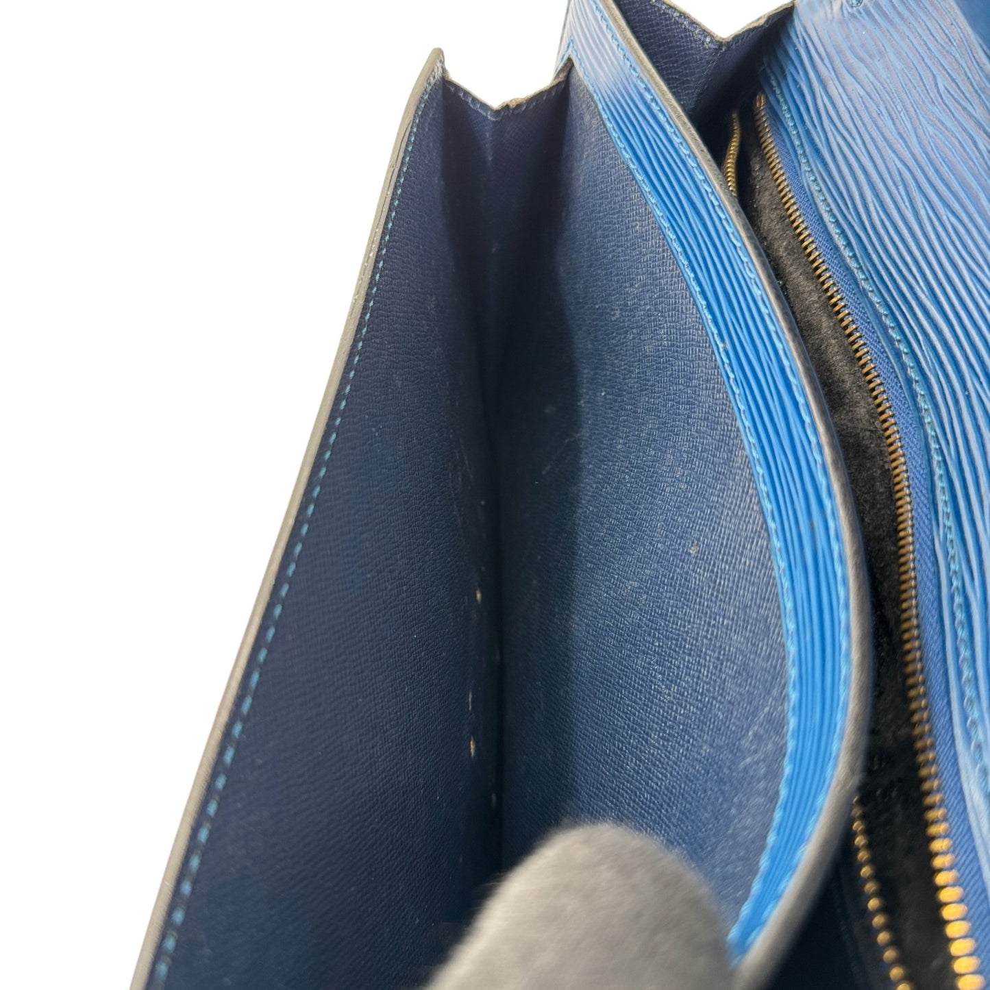LOUIS VUITTON エピ ブルー セリエ ドラゴンヌ M52615  クラッチバッグ